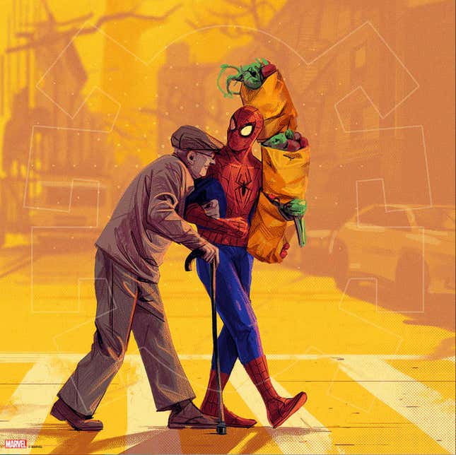 Image for article titled Spider-Man Does It All in This Excellent New Art Series