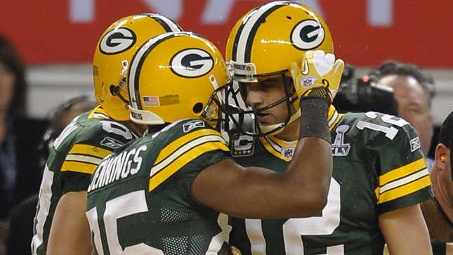 Packers seemingly do ayahuasca TD celebration for Aaron Rodgers