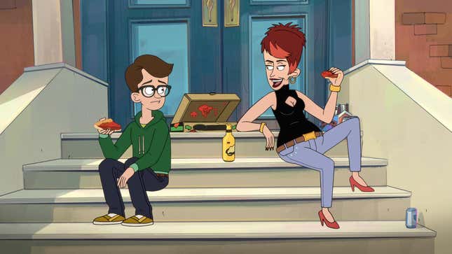 Image from Netflix's animated series Chicago Party Aunt
