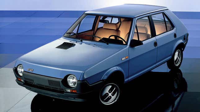 Image for article titled The Fiat Ritmo Was The Best-Looking Cheap Hatchback Of The Late 1970s. Fight Me