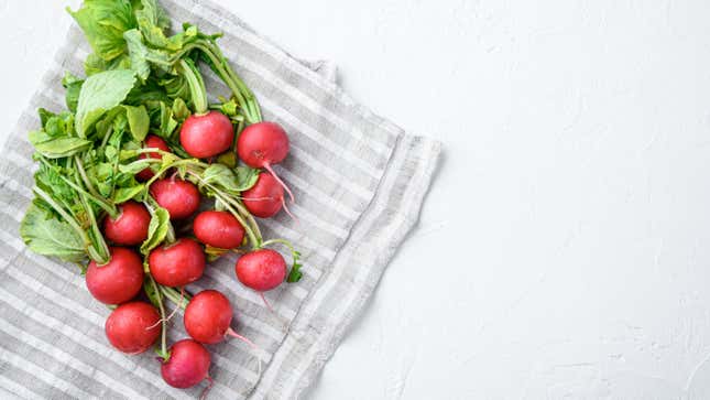 Image for article titled The First Thing You Should Do With a Bunch of Radishes