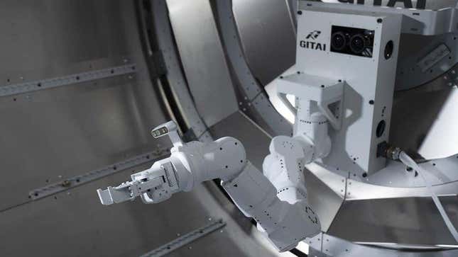Imagen para el artículo titulado Así es el nuevo robot que acaba de llegar al espacio