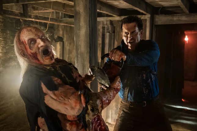 Image for article titled Attention S-Mart Shoppers: All 3 Seasons of Ash vs. Evil Dead Are Coming to Hulu