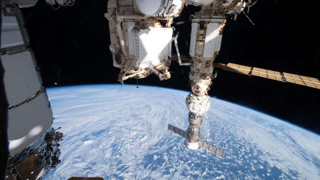 Astronauts aboard the International Space Station regularly take photos of our planet.