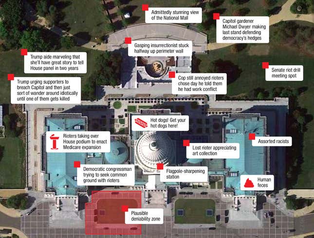 Image for article titled Understanding How The January 6 Riot Unfolded