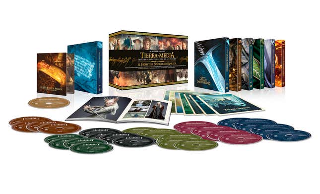 Imagen para el artículo titulado Ya puedes comprar la edición definitiva de las películas de El Señor de los Anillos y El Hobbit en Blu-ray 4K