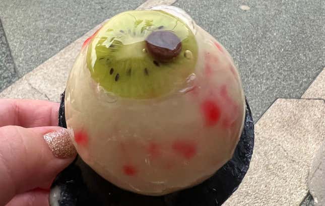 Yuzu eyeball dessert