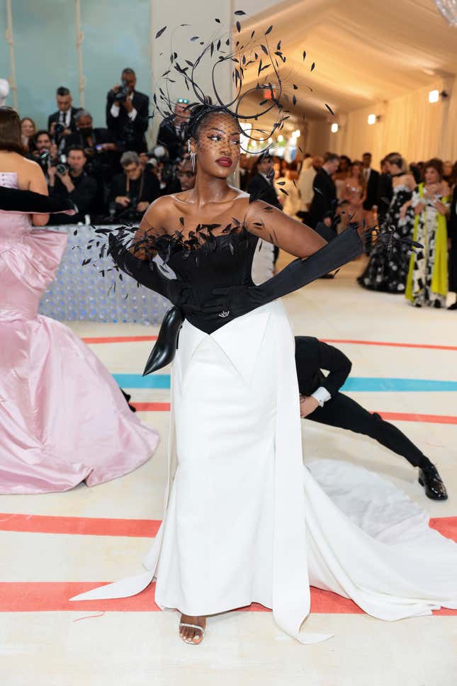 Image for article titled Met Gala 2023: The Best Black Red Carpet Looks