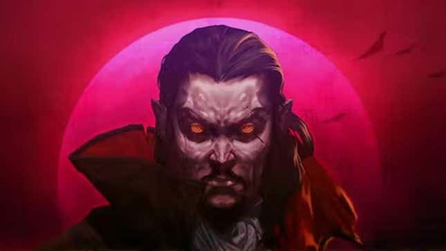 Art for Vampire Survivors shows an immortal blood sucker who can't believe what's coming to Game Pass this month. 