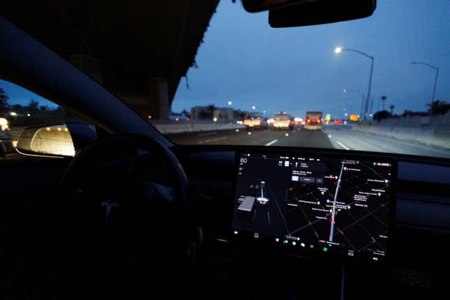 Image for article titled ðŸŒ� Uneven road for Tesla