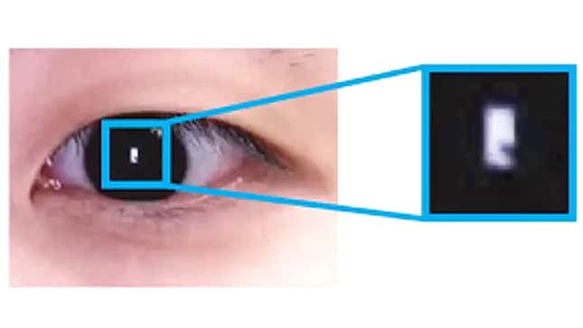 Image for article titled Your Smartphone&#39;s Selfie Cam Can See a Lot by Capturing Reflections in Your Pupils