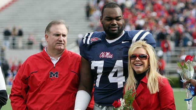 Image for article titled This is Ugly: Now Michael Oher’s &#39;Adopted&#39; Family Is Accusing Him of Blackmail!