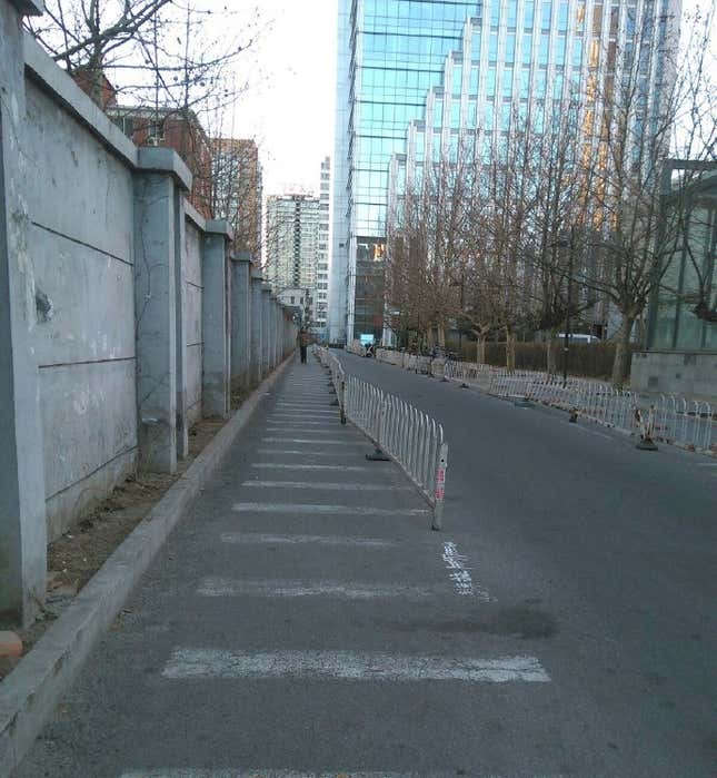 Image for article titled Beijing has turned into a beautiful ghost town for Chinese New Year