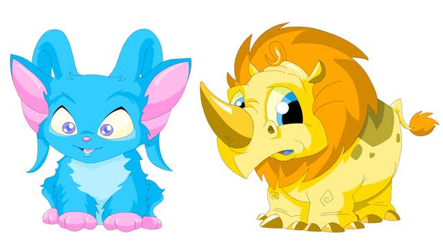 Image for article titled Your Old Neopets May Still Be Alive, And Very Hungry