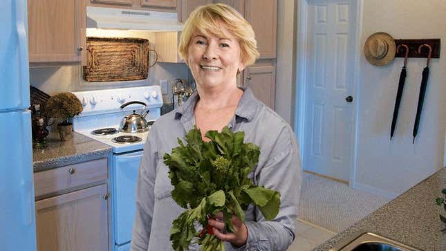 Image for article titled Mom Learns About New Vegetable