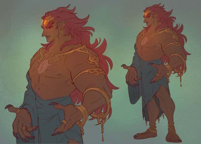 Imagen para el artículo titulado Este es el aspecto que tendría Ganon en Zelda: Breath of the Wild si aún siguiera con vida