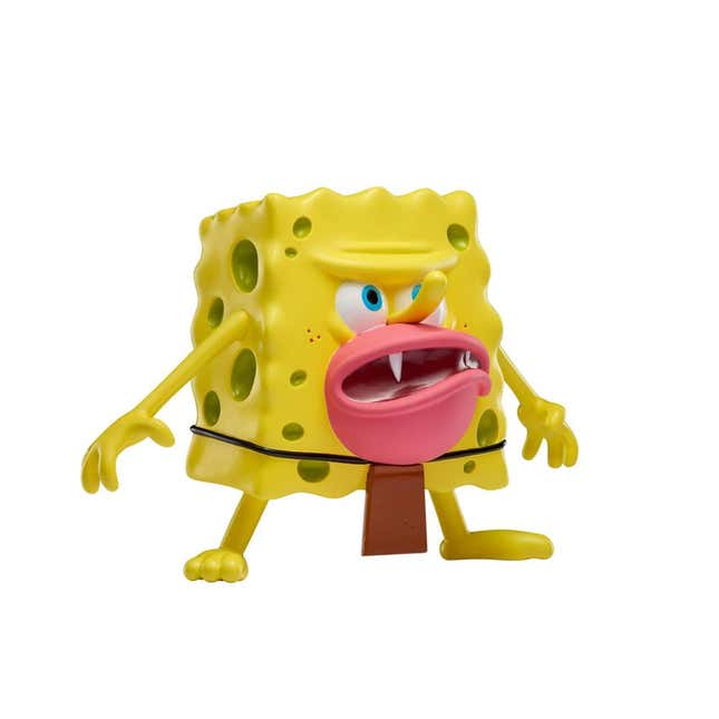 Imagen para el artículo titulado Nickelodeon convierte los memes de Bob Esponja en figuras coleccionables de la serie