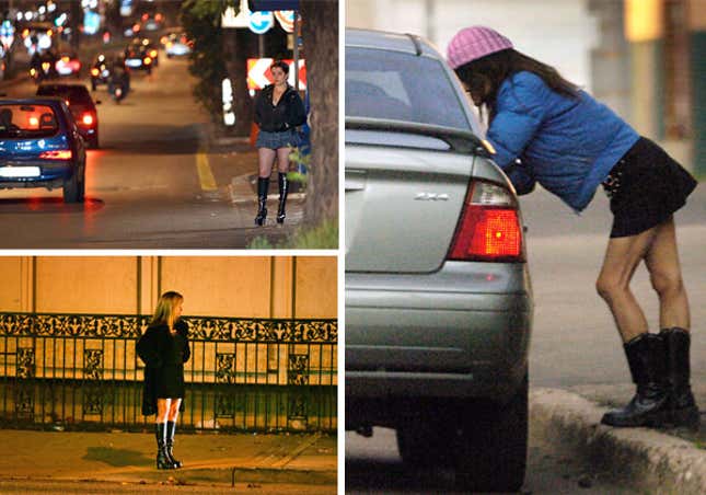 Across the city, residents are swapping out regular hookers with more dedicated, cold-weather prostitutes in their cars.