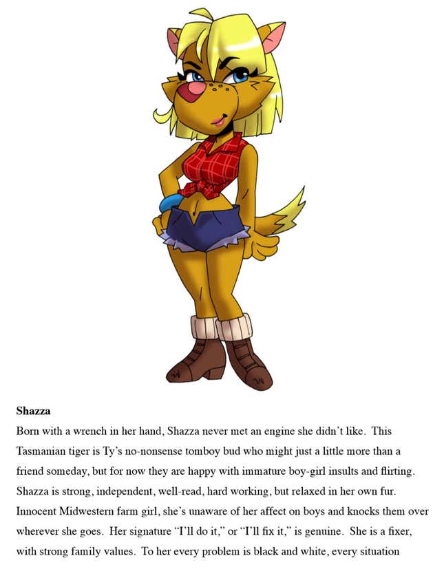Image for article titled There Was A Cancelled Ty The Tasmanian Tiger TV Show