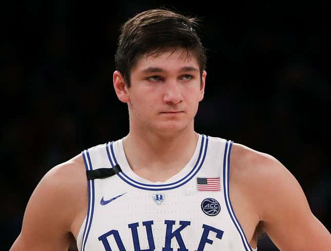 Image for article titled Nation Thrilled Grayson Allen Returned To Duke For One More Crushing NCAA Loss