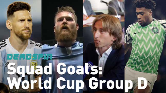 (Almost) Everything You Need To Know About World Cup Group D, In (Almost) One Minute<em></em>