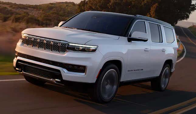 Image for article titled The 2022 Jeep Grand Wagoneer Costs Over $85,000 But Its Interior Looks Worth It
