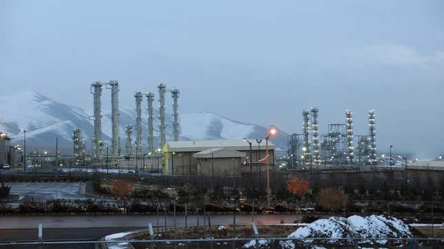 Iran’s Arak heavy water nuclear facility, pictured here in 2011.