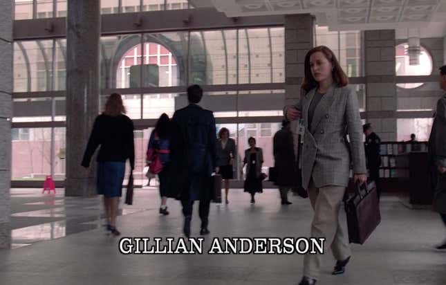Image for article titled Declassifying the Mystery of How Special Agent Dana Scully Looked So Good in Those Giant Suits