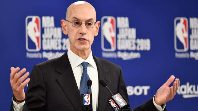 Image for article titled NBA Quietly Waiting For NFL To Fuck Up And Take Some Heat Off