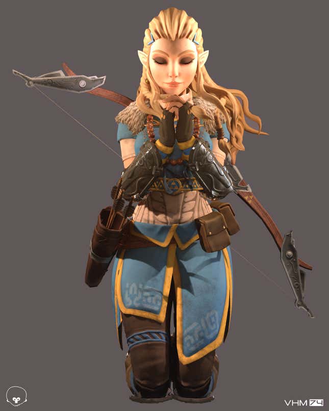 Image for article titled When Zelda Meets Horizon Zero Dawn