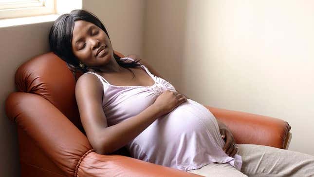 Image for article titled Nation’s Pregnant Women Announce Discovery Of Comfortable Sitting Position