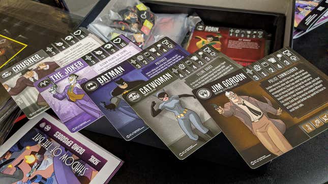 Image for article titled The New Batman: The Animated Series Board Game Is A Big Box Of Bat Action