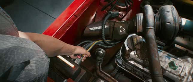 Imagen para el artículo titulado Cyberpunk 2077 tiene algunos diseños de autos realmente alucinantes