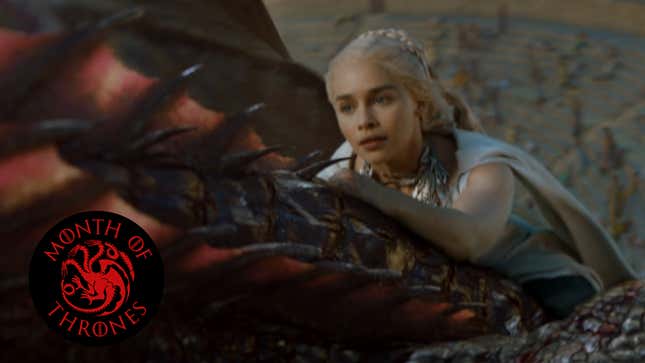 Image for article titled Daenerys takes wing, raising the age-old question: Are three dragons easier to control than seven kingdoms?