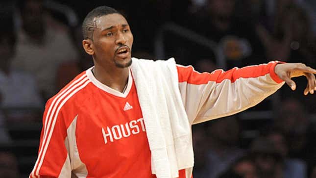 Image for article titled Ron Artest Tells Reporters He Lives For The NBA Playoffs, Coconut Shrimp