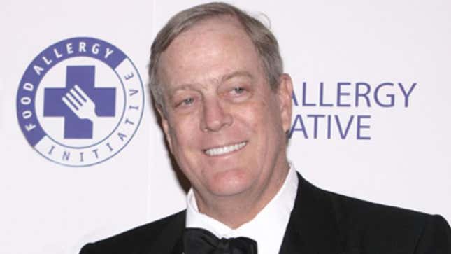 Image for article titled David Koch