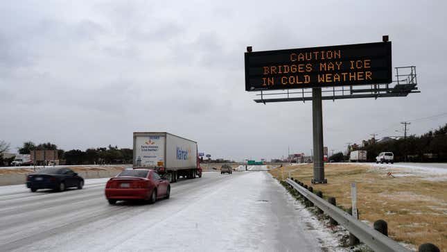 Image for article titled Texas is Colder Than Alaska Right Now