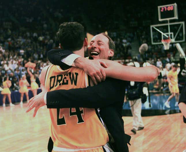 THe greatest moment in Valpo history — the 1998 NCAA upset of Mississippi.