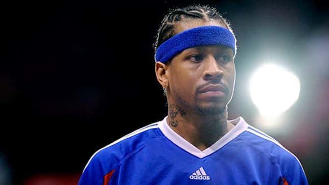 Image for article titled Pistons Discover Allen Iverson Does Not Like To Be Thrown From Moving Car