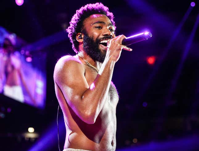 Image for article titled Childish Gambino Teases Concept Album Exploring What World Might Be Like If He Put A Shirt On
