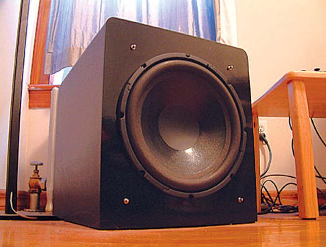 Image for article titled Subwoofer Worth The Horrible Credit Rating