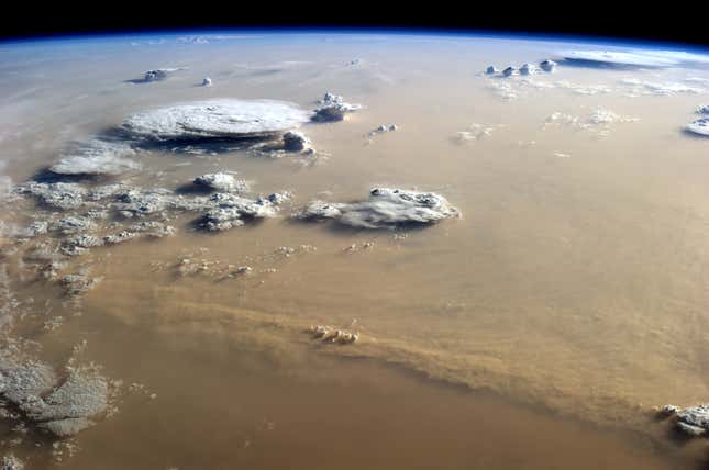 Image for article titled Earth’s fiercest dust storms, as seen from space