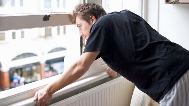 Image for article titled ‘They’re Doing Something To The Street,’ Reports Nation Staring Out Window