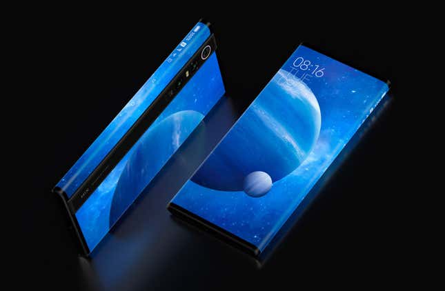 Imagen para el artículo titulado El nuevo Xiaomi Mix Alpha es un espectacular móvil recubierto de pantalla por todas partes
