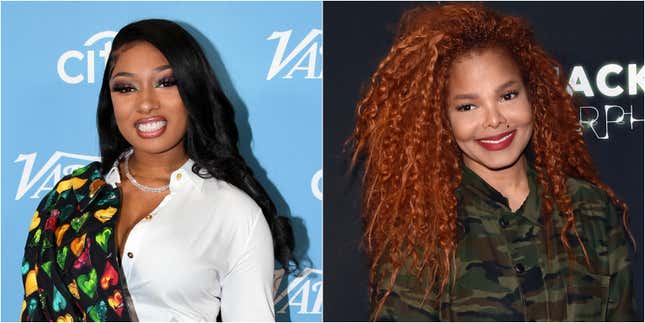 Image for article titled In Relatable News, Megan Thee Stallion Gushes Over New Fan Janet Jackson