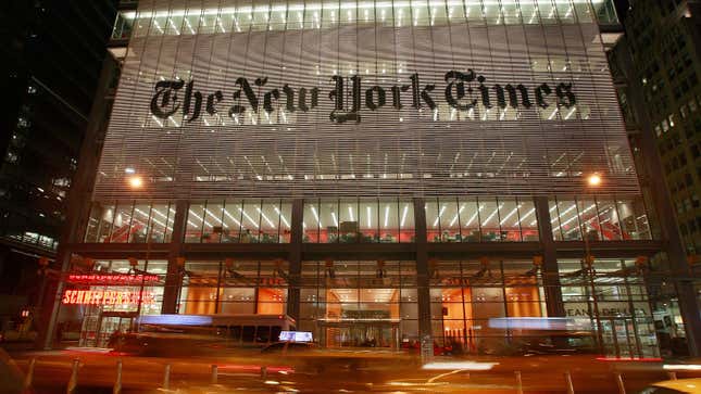 Image for article titled ‘New York Times’ Pledges To Cover Biden Sexual Assault Allegations In Upcoming Crossword