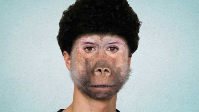 Image for article titled Man Receives First Baboon-Face Transplant