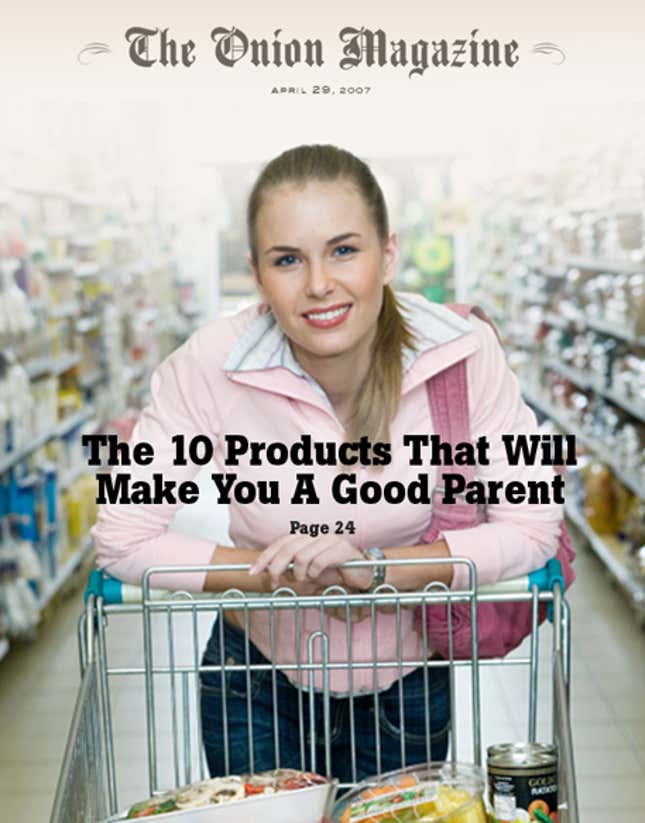 Image for article titled The 10 Products That Will Make You A Good Parent
