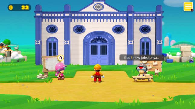 Image for article titled Nintendo Announces That ‘Super Mario Maker 2’ Will Finally Let Users Build A Synagogue So Mario Can Get Bar Mitzvahed