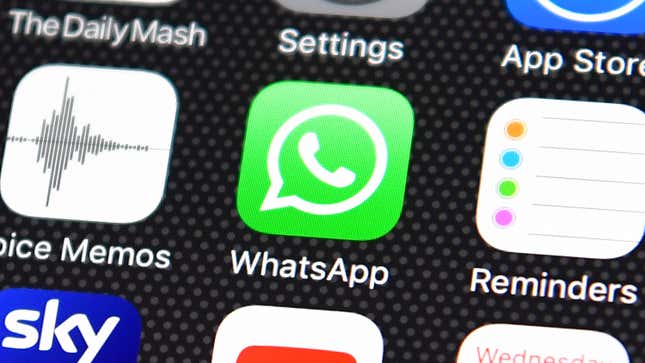 Image for article titled Update Your WhatsApp Right Now